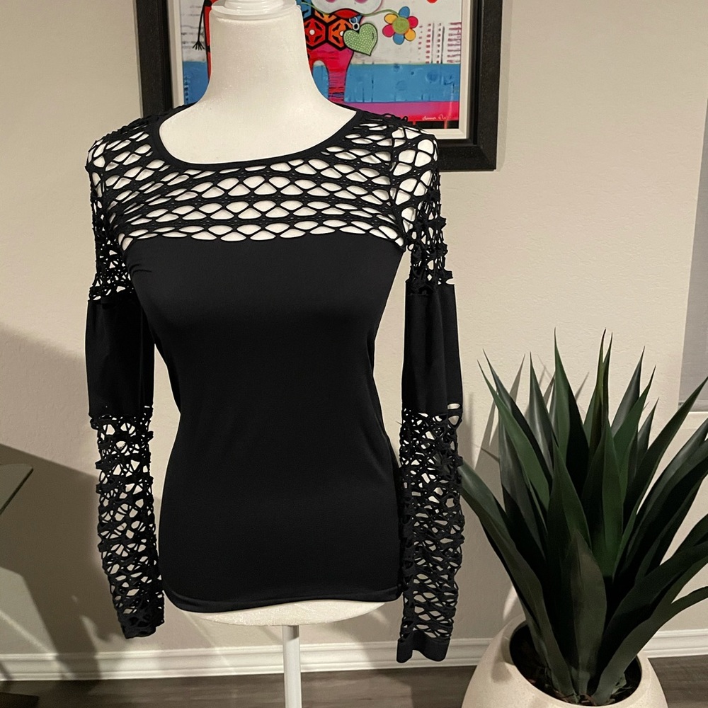 Blouse, nylon / spandex